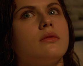 Alexandra Daddario Hot, Bathroom, Masturbation in 'The Attic'