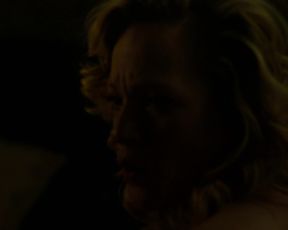 Amanda Clayton nude, topless, bedroom scene in TV Show 'City on a Hill'