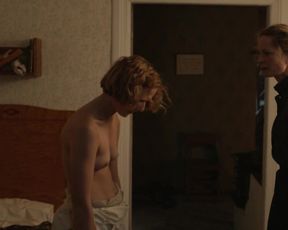 Alba August nude, Topless Underwear, Sex Scene in 'Unga Astrid'