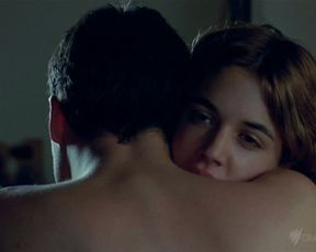 Adriana Ugarte Naked, Threesome, Sex Scene, Group Sex in movie 'Castillos de cartón'