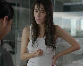 Agustina Quinci, Gabriela Cartol Nude, Topless, Voyeur Scene in 'La Camarista'
