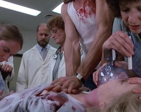 Barbara Crampton classic thriller, horror nudity 'Re-Animator'