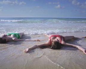 Alexa-Jeanne Dube nude, bikini and topless scene 'Cuba merci, gracias'