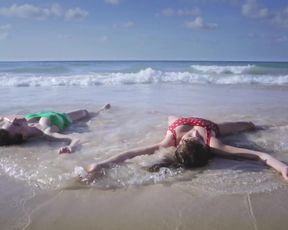 Alexa-Jeanne Dube nude, bikini and topless scene 'Cuba merci, gracias'