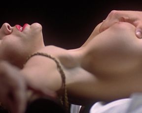Alyssa Milano Topless sn Lesbian Scene in Movie 'Embrace Of The Vampire'
