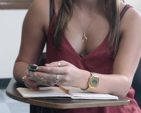 Alison Jaye - Elle (2016) Naked movie scene