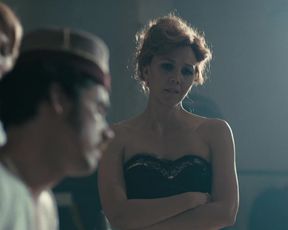 Emily Meade, Deborah Twiss - The Deuce s01e07 (2017) celebrity topless scenes