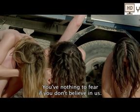 Amira Akilli & Vimala Pons topless erotic scenes in movie 'Metamorphoses'