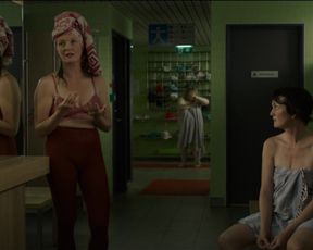 Halldora Geirharosdottir - Woman at War (2018) Sexy of staging scene