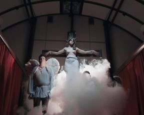 Anne Sophie Lubeck Naked, Bondage, Art Nude Scene for 'Weltschmer'