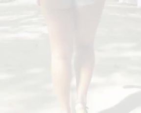 Sexy girl in shorts - Celebrity Sex Tape (2012)