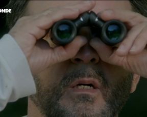 Florence Coste - La face (2016) Nude "topless" scene