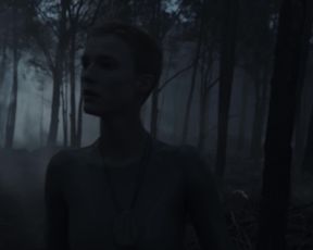 Amanda Collin - Raised by Wolves s01e04 (2020) sexy topless scenes