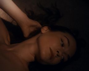 Hannah Gross - Marjorie Prime (2017) Naked actress in a movie scene