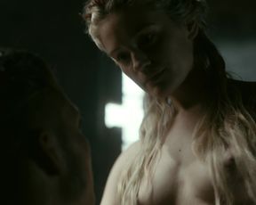 Alicia Agneson - Vikings s05e03 (2017) Nude sexy video
