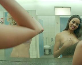 Stephanie Schildknecht, Roxane Hayward - Accident (2017) celeb topless scenes