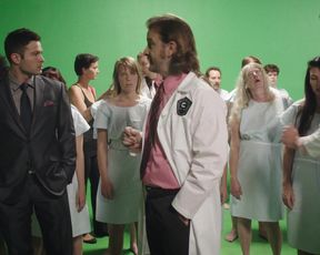 Cortney Palm, and other - Death House (2017) celebs hot scene