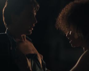 Elarica Johnson - A Discovery of Witches s01e02-07 (2018) Nude sexy video