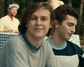 Danielle Campbell, Isabelle Phillips - Being Frank (2018) Naked actress in a TV movie scene