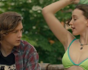 Danielle Campbell, Isabelle Phillips - Being Frank (2018) Naked actress in a TV movie scene