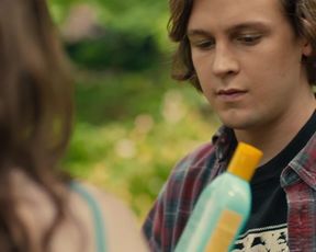 Danielle Campbell, Isabelle Phillips - Being Frank (2018) Naked actress in a TV movie scene