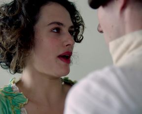Jessica Brown Findlay - Harlots s01e01 (2017) Naked sexy video