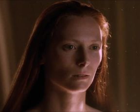 Hot actress Tilda Swinton Nude - Orlando (1993) 