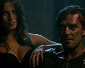 Naked scenes Roxanne McKee & Kim Engelbrecht nude - Dominion s2e8 (2015)