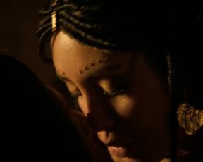 Actress Carolina Guerra DA VINCI'S DEMONS S02 E06 Nudity and Sex in TV Show