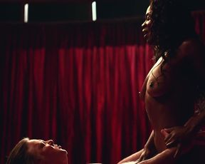 Naked scene Yetide Badaki nude - American Gods S01E01 (2017) TV show nudity video
