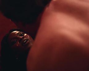 Naked scene Yetide Badaki nude - American Gods S01E01 (2017) TV show nudity video