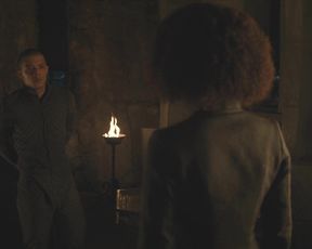 Naked scene Nathalie Emmanuel, Indira Varma, Gemma Whelan - Game of Thrones S07E02 (2017) TV show nudity video