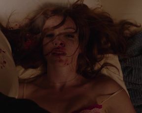 Naked scene Nicole LaLiberte nude - Twin Peaks S03E02 (2017) TV show nudity video