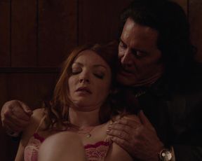 Naked scene Nicole LaLiberte nude - Twin Peaks S03E02 (2017) TV show nudity video
