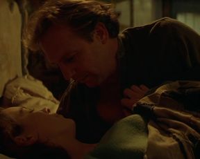 Naked scenes Olivia Williams nude - The Postman (1997)