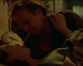 Naked scenes Olivia Williams nude - The Postman (1997)