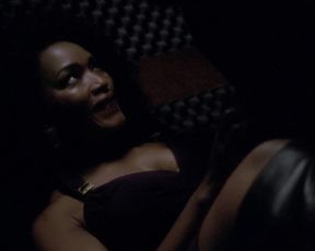 Naked scene Lady Gaga & Angela Bassett nude - American Horror Story S05E03 (2015) TV show nudity video
