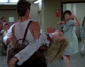 Barbara Crampton nude - Re-Animator (1985)