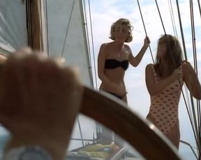 Sexy Elizabeth Hurley and Patsy Kensit - KILL CRUISE (1990) 
