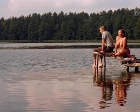 Hot actress Katarzyna Figura - Autoportret z kochanka(1996) 