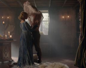 Actress Rebecca Ferguson - The White Queen s01e01 (2013) Nudity and Sex in TV Show