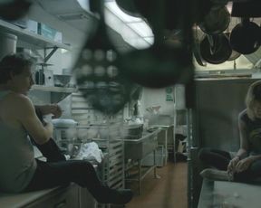 TV show scene Andrea Riseborough, Chloe Sevigny naked - Bloodline S02E05 (2016) 