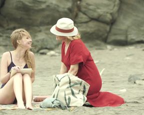 Celebrity Lesbian Video - Ingrid Garcia Jonsson, Juana Acosta nude - Acantilado (2016) 