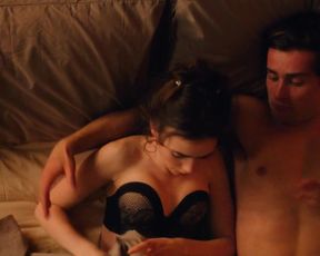 Sexy Lily Collins hot - Love, Rosie (2014) 
