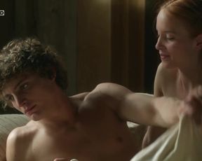 TV show scene Capucine Delaby nude - Odysseus S01E11 (2013) 