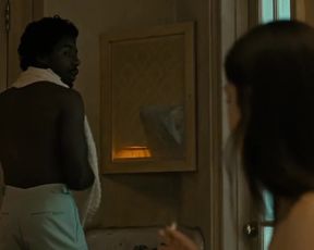 TV show scene Emily Meade nude, Maggie Gyllenhaal, Jamie Neumann - The Deuce (S01 E02) 