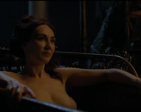 Naked scene Carice Van Houten - GAME OF THRONES (S04 E07) TV show nudity video