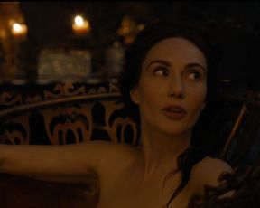 Naked scene Carice Van Houten - GAME OF THRONES (S04 E07) TV show nudity video
