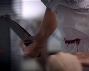 Jessica Schwarz nude - Hattinger und der Nebel (2016)