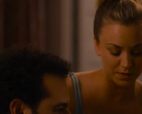 Sexy Kaley Cuoco Braless - The Wedding Ringer (2015) 